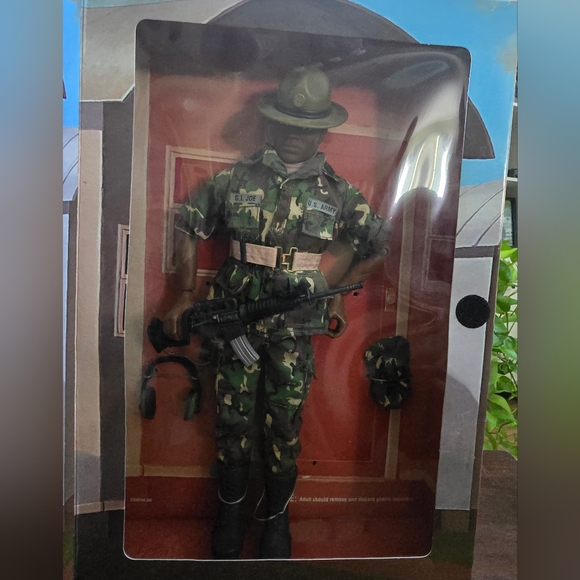 Other - NEW G.I Joe Classic Collection US Army Drill Sergeant African American Black